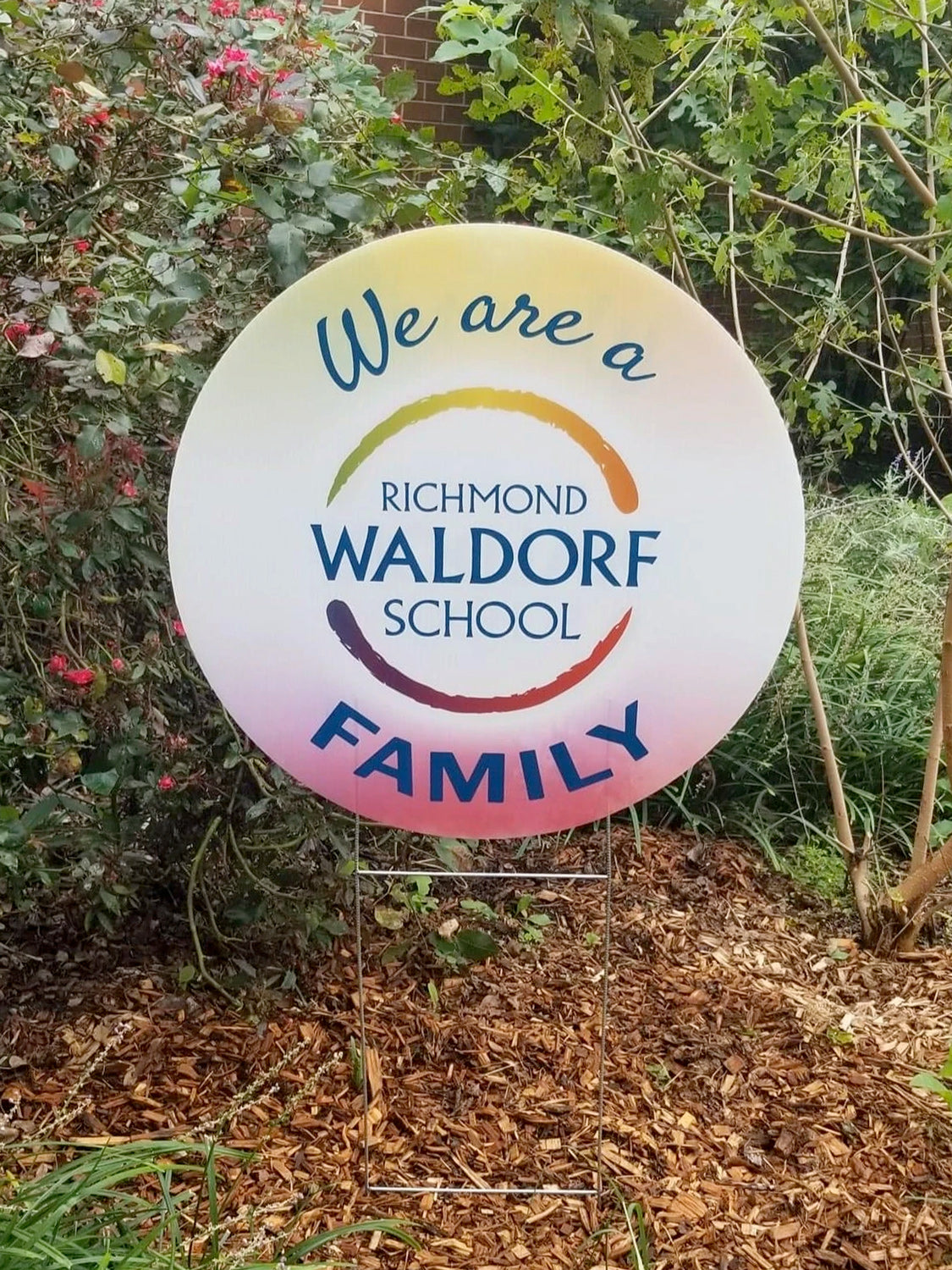 Yard Sign Richmond Waldorf School