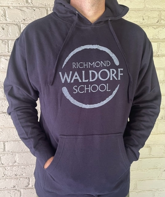 *New* Navy Adult Midweight Hoodie