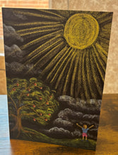 Load image into Gallery viewer, Pack of 4 Seasonal Chalkboard Art Notecards
